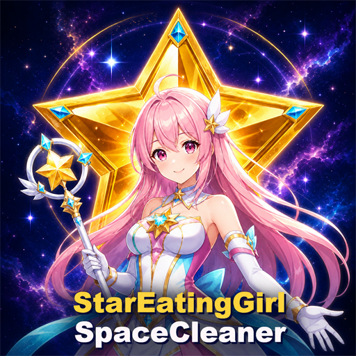 StarEatingGirl SpaceCleaner official app icon