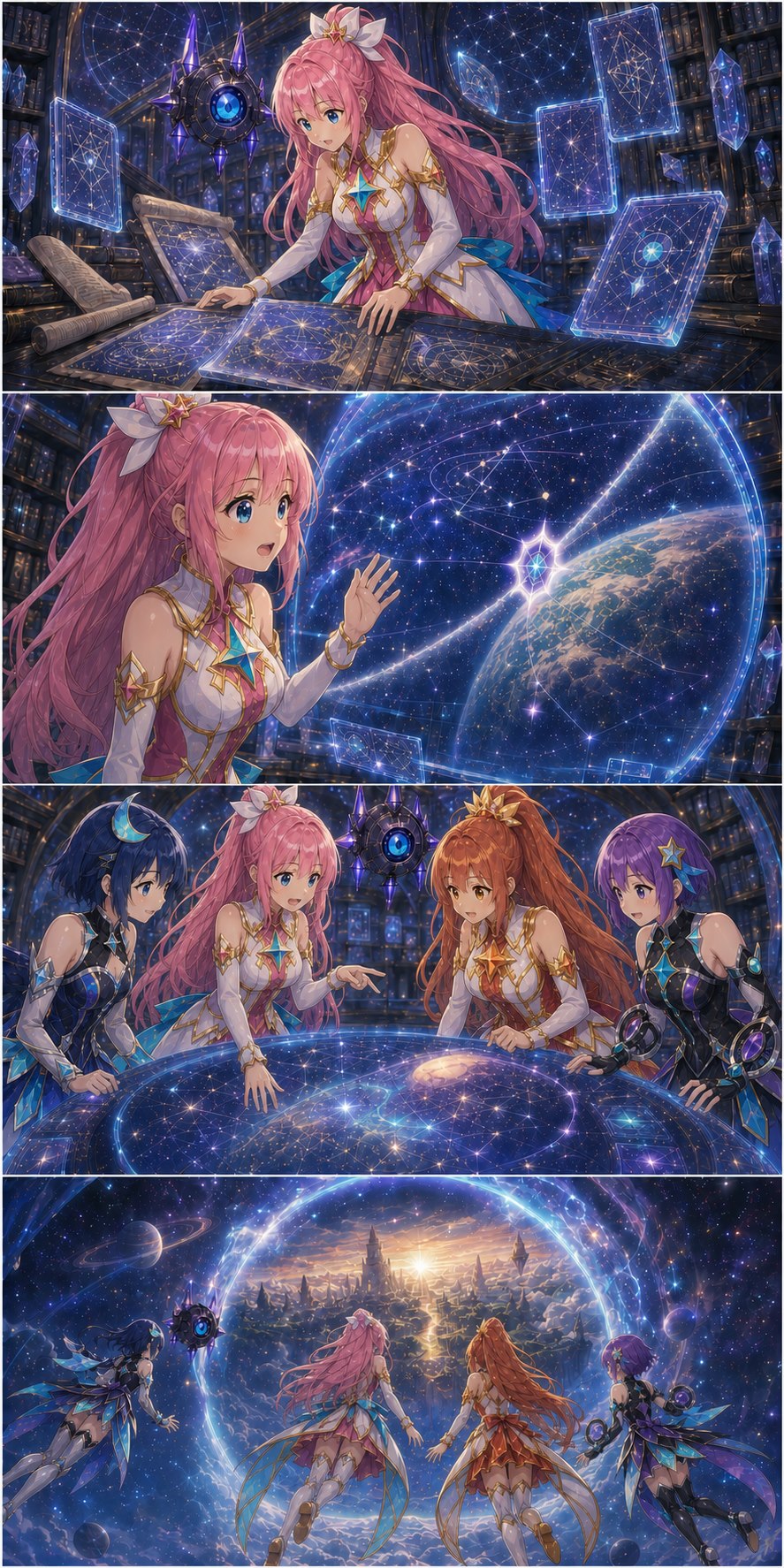 ASTRA discovers a world beyond the universe and leads her friends toward it