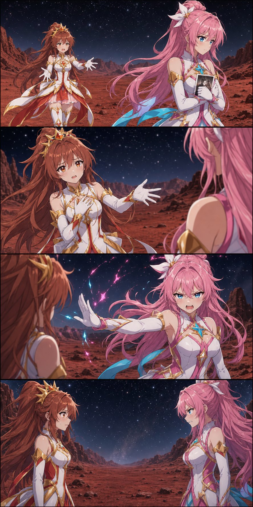 An apology between SOLARA and ASTRA turns into a painful argument on Mars